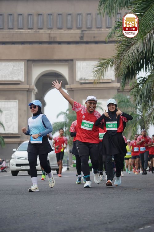 Race photo from Kediri Half Marathon 2025