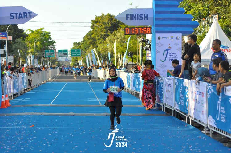 Race photo from Jabar Run 10K 2024