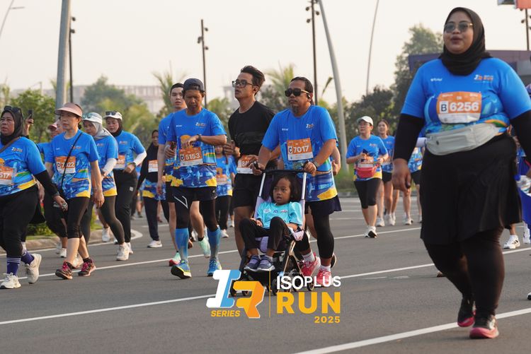 Race photo from ISOPLUS RUN 2025 - JAKARTA