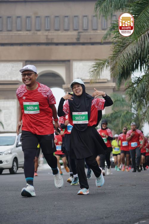Race photo from Kediri Half Marathon 2025