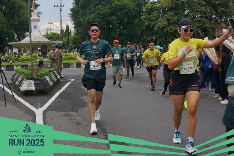 Race photo from Mangkunegaran Run 2025