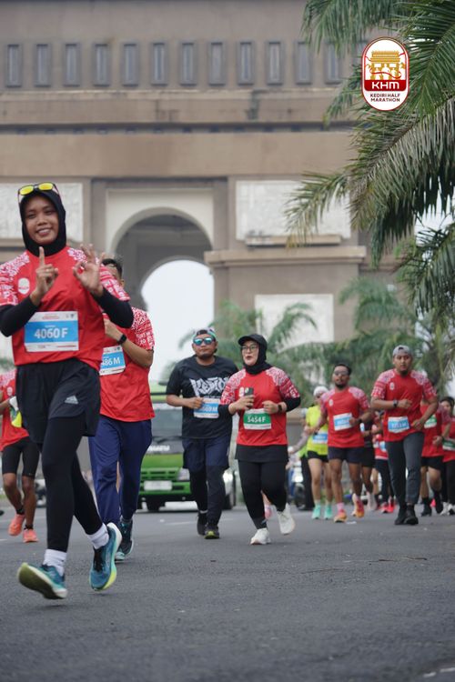 Race photo from Kediri Half Marathon 2025