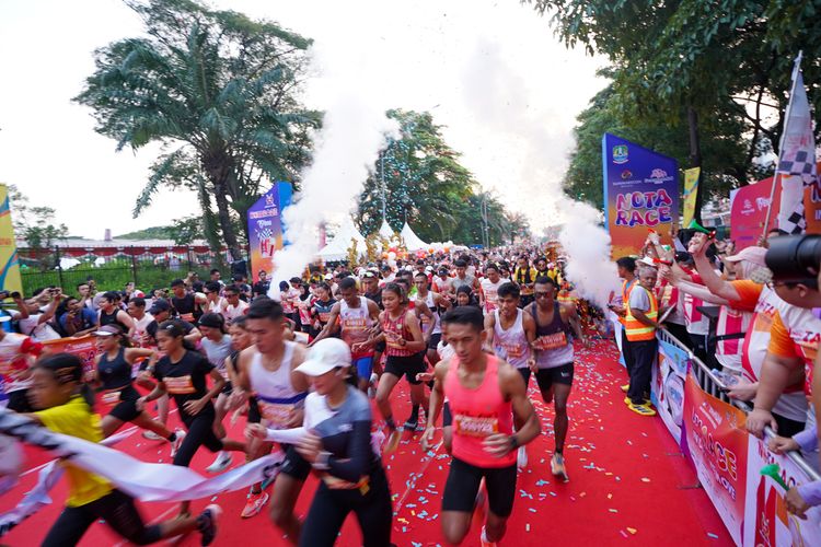 Race photo from NOTARACE 2025