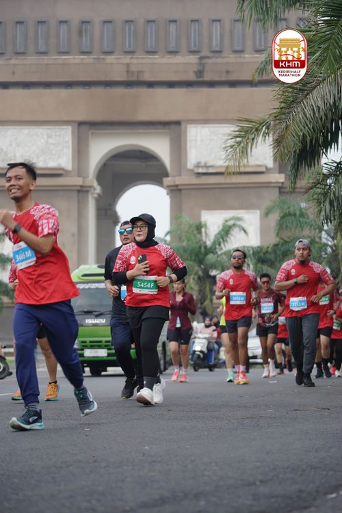 Race photo from Kediri Half Marathon 2025