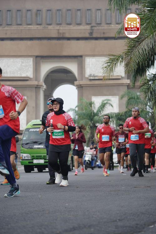 Race photo from Kediri Half Marathon 2025