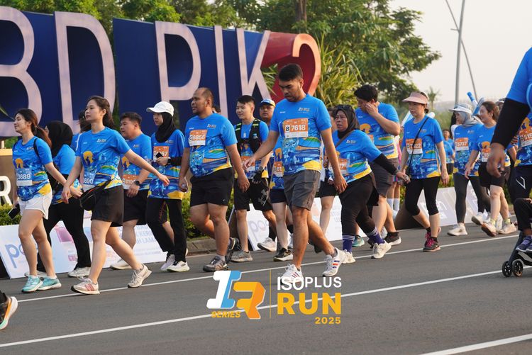 Race photo from ISOPLUS RUN 2025 - JAKARTA