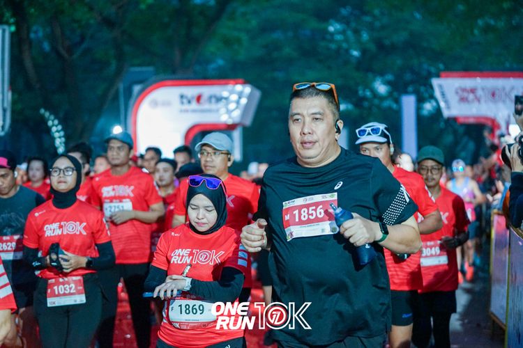 Race photo from ONE RUN 10K 2025