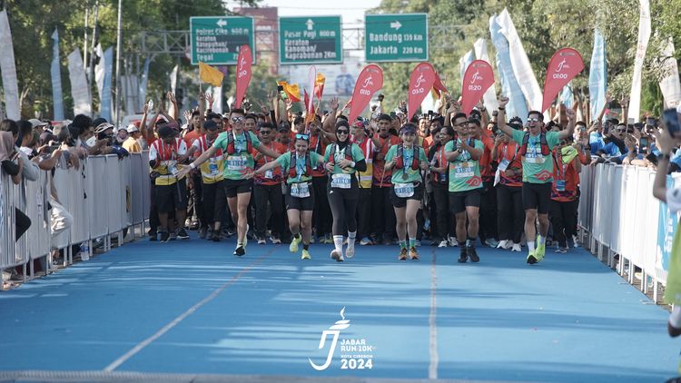 Race photo from Jabar Run 10K 2024