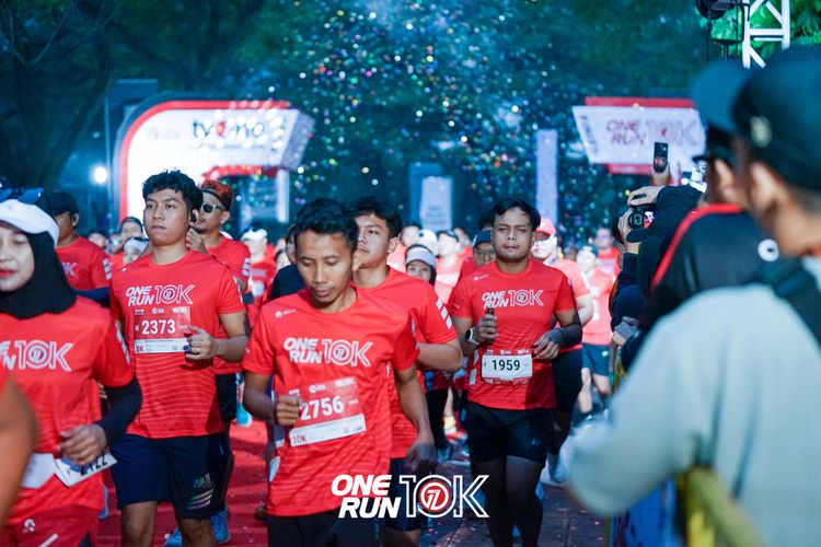 Race photo from ONE RUN 10K 2025