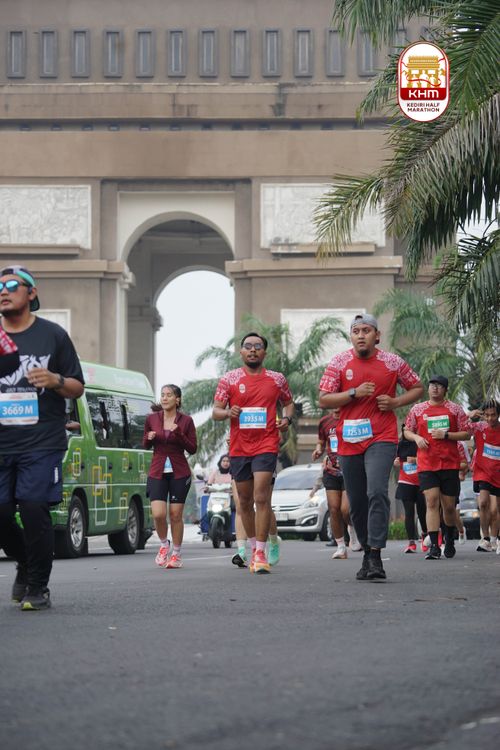 Race photo from Kediri Half Marathon 2025