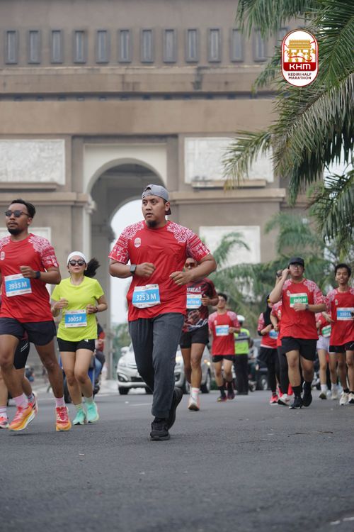 Race photo from Kediri Half Marathon 2025