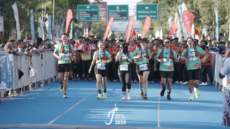 Race photo from Jabar Run 10K 2024