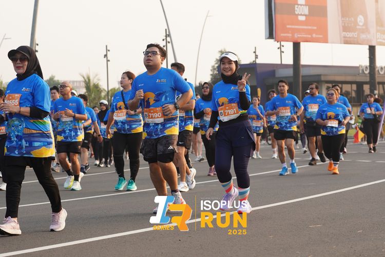 Race photo from ISOPLUS RUN 2025 - JAKARTA
