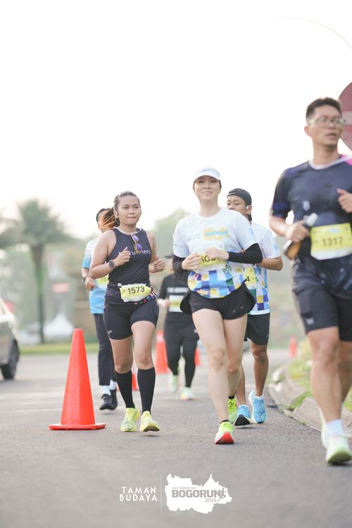 Race photo from Taman Budaya x BOGORUN 2025