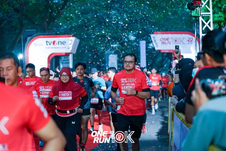 Race photo from ONE RUN 10K 2025