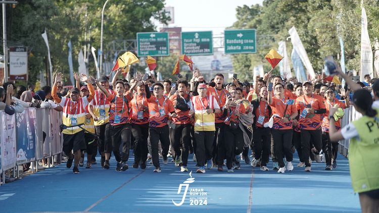 Race photo from Jabar Run 10K 2024