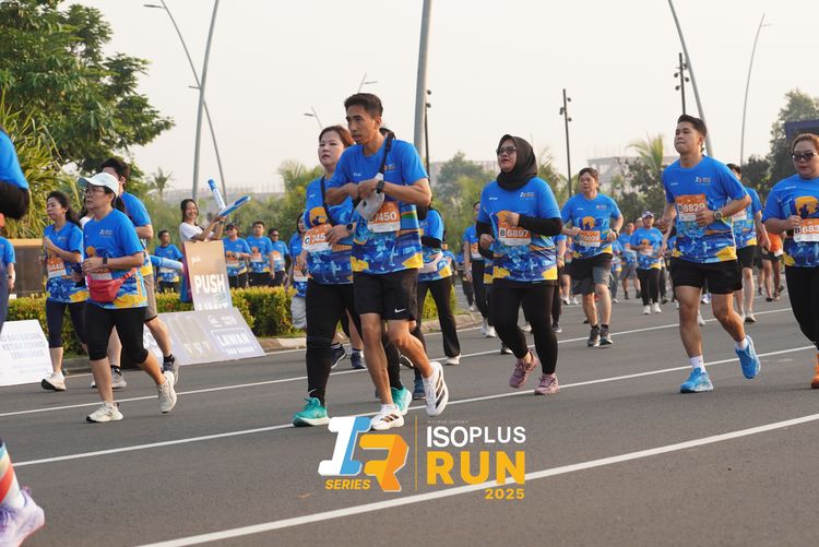 Race photo from ISOPLUS RUN 2025 - JAKARTA
