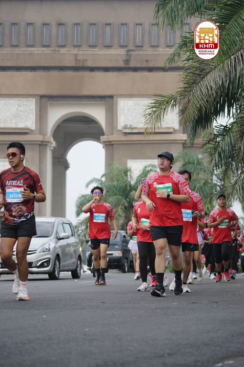 Race photo from Kediri Half Marathon 2025