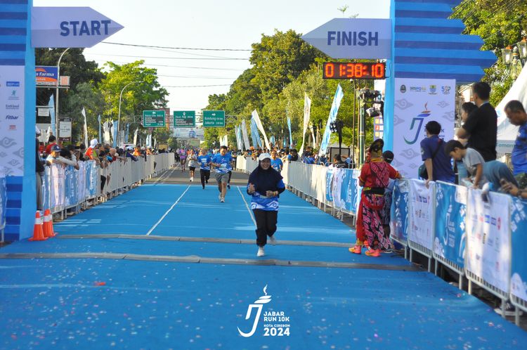 Race photo from Jabar Run 10K 2024