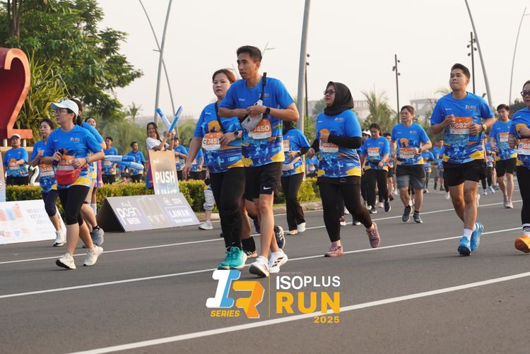 Race photo from ISOPLUS RUN 2025 - JAKARTA