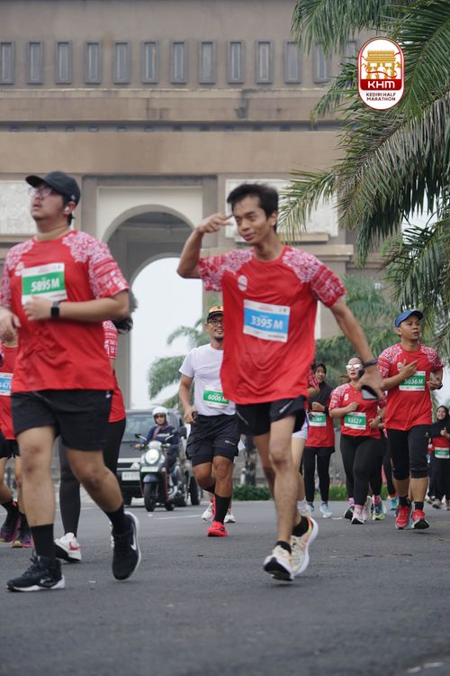 Race photo from Kediri Half Marathon 2025