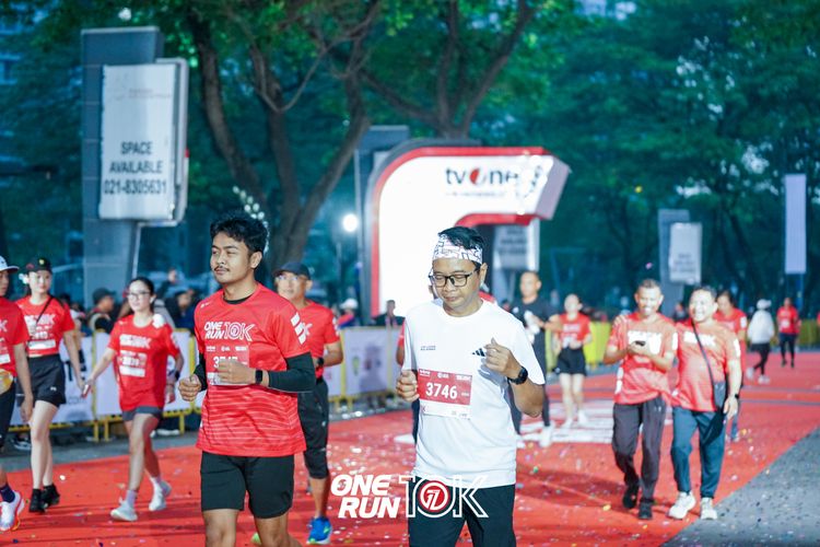 Race photo from ONE RUN 10K 2025