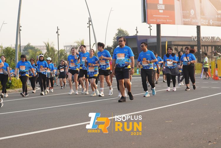 Race photo from ISOPLUS RUN 2025 - JAKARTA
