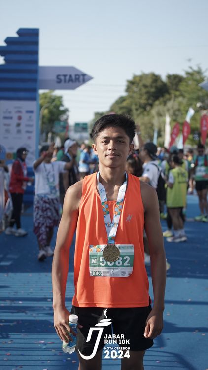 Race photo from Jabar Run 10K 2024