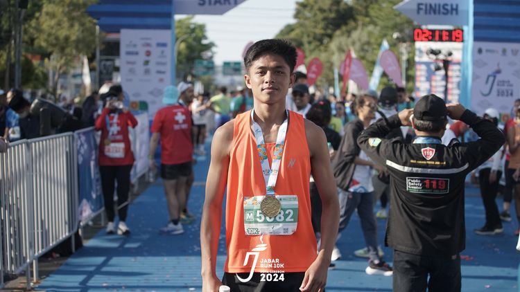 Race photo from Jabar Run 10K 2024