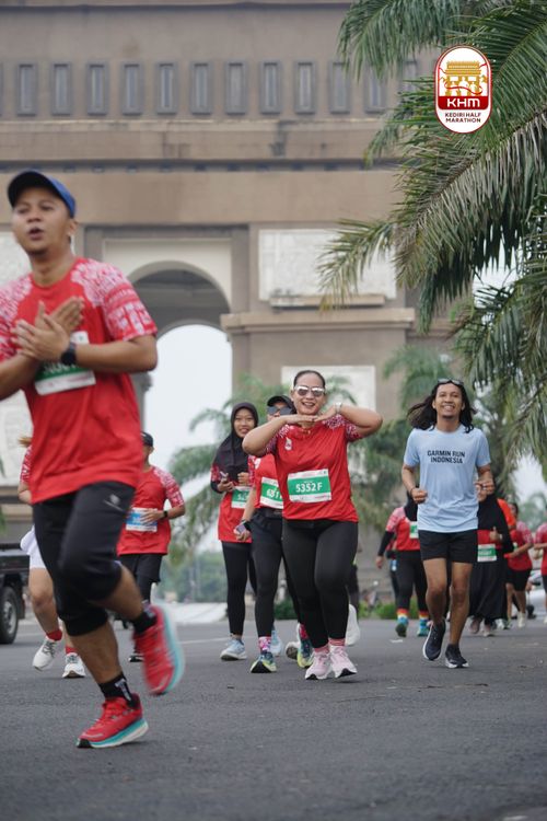 Race photo from Kediri Half Marathon 2025