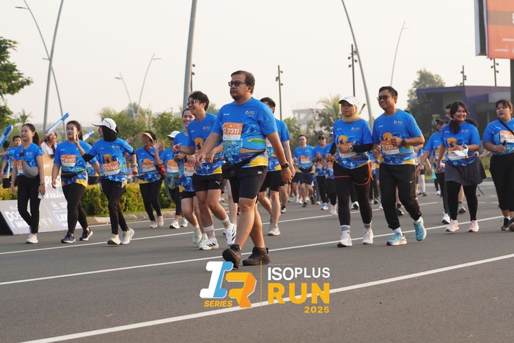 Race photo from ISOPLUS RUN 2025 - JAKARTA