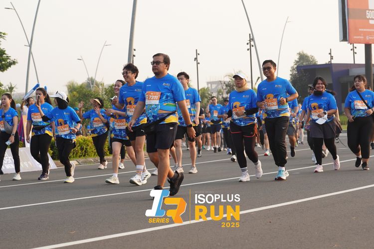 Race photo from ISOPLUS RUN 2025 - JAKARTA