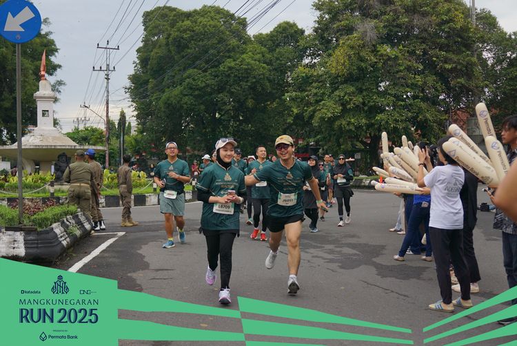 Race photo from Mangkunegaran Run 2025