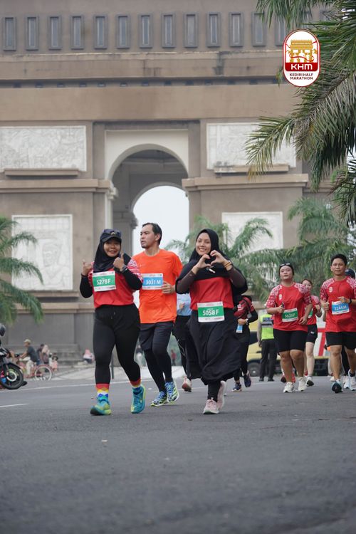 Race photo from Kediri Half Marathon 2025