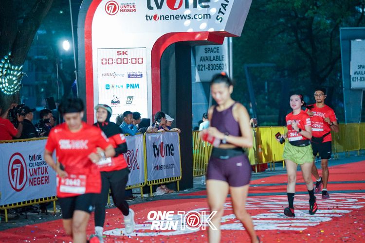 Race photo from ONE RUN 10K 2025