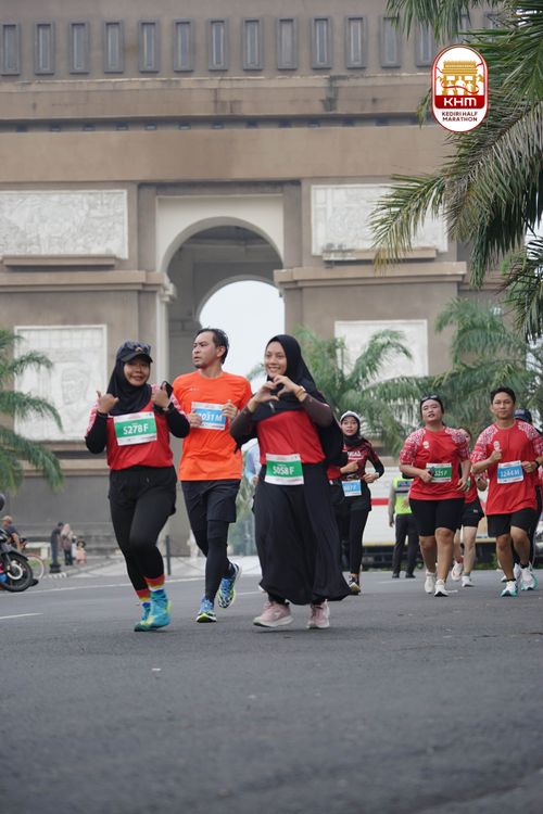 Race photo from Kediri Half Marathon 2025
