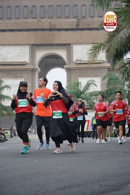 Race photo from Kediri Half Marathon 2025