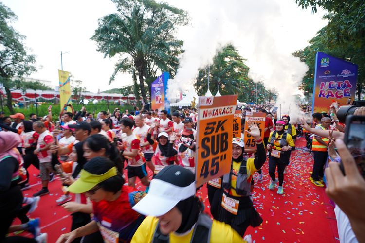 Race photo from NOTARACE 2025