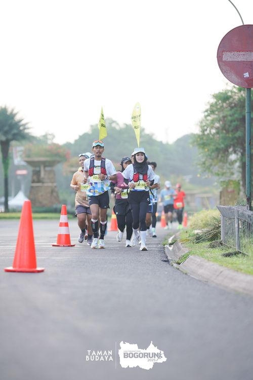Race photo from Taman Budaya x BOGORUN 2025