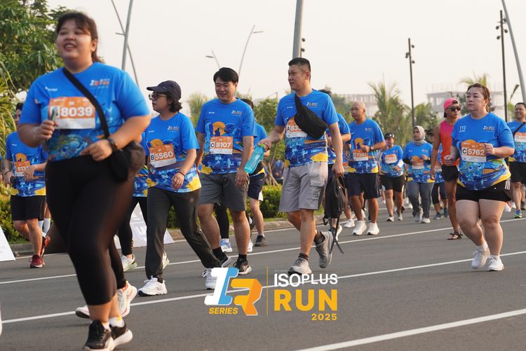 Race photo from ISOPLUS RUN 2025 - JAKARTA