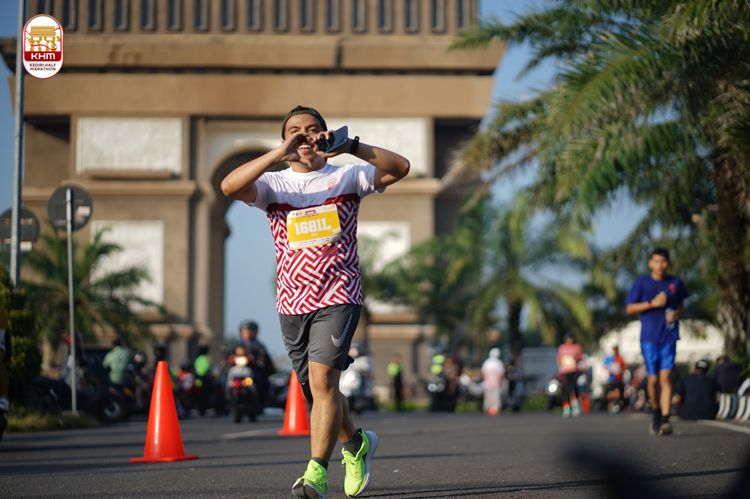 Race photo from Kediri Half Marathon 2024