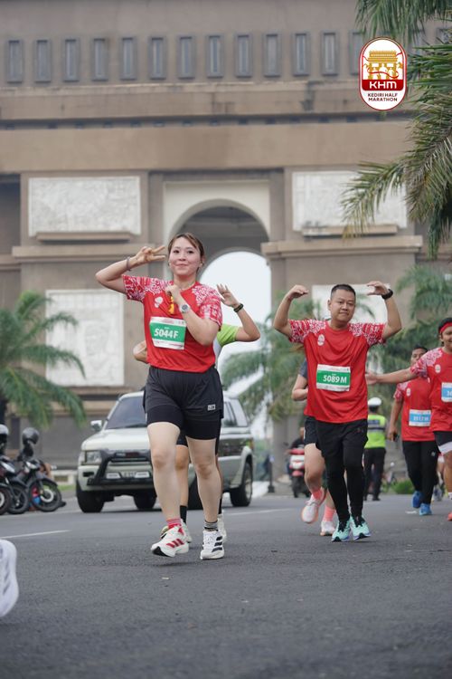 Race photo from Kediri Half Marathon 2025