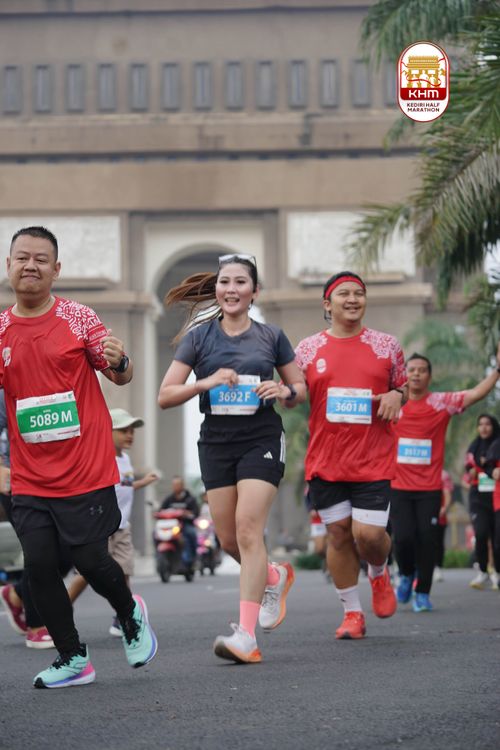 Race photo from Kediri Half Marathon 2025
