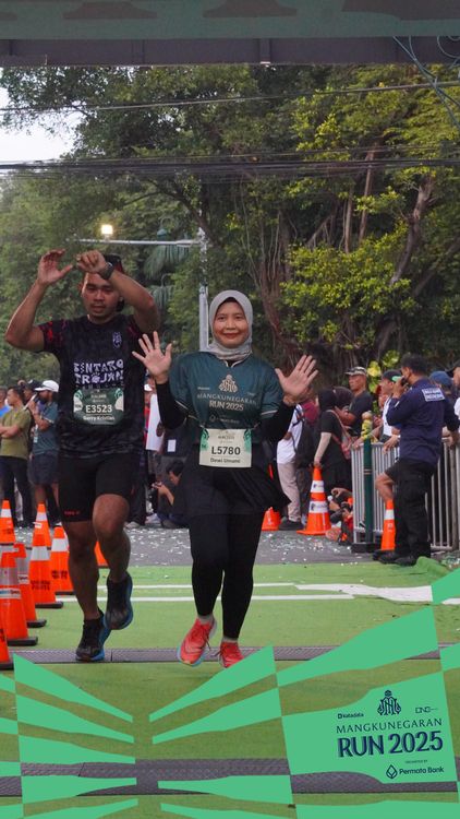 Race photo from Mangkunegaran Run 2025