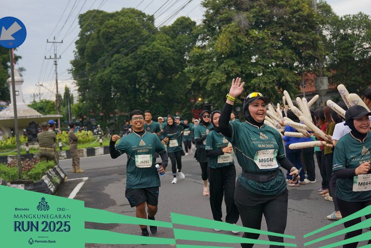 Race photo from Mangkunegaran Run 2025