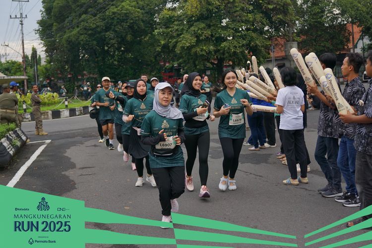 Race photo from Mangkunegaran Run 2025