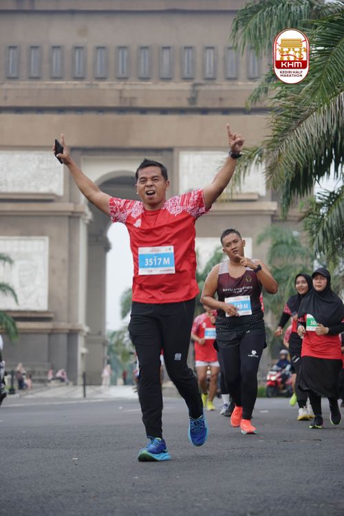 Race photo from Kediri Half Marathon 2025