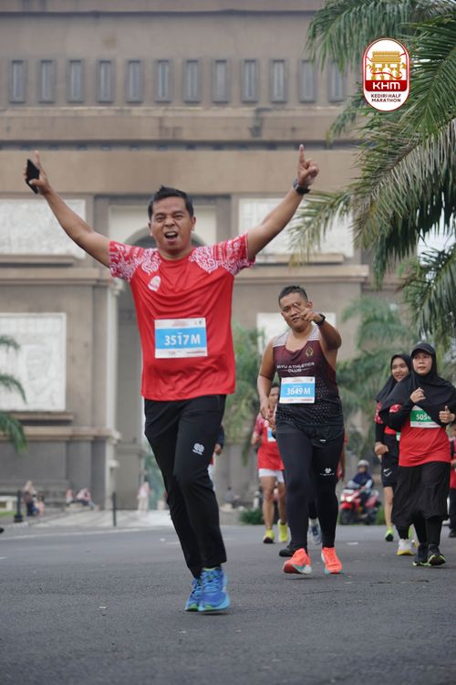 Race photo from Kediri Half Marathon 2025