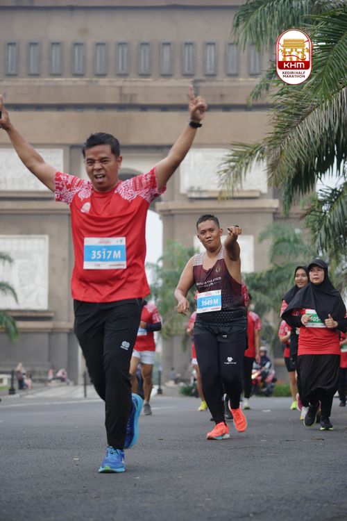 Race photo from Kediri Half Marathon 2025