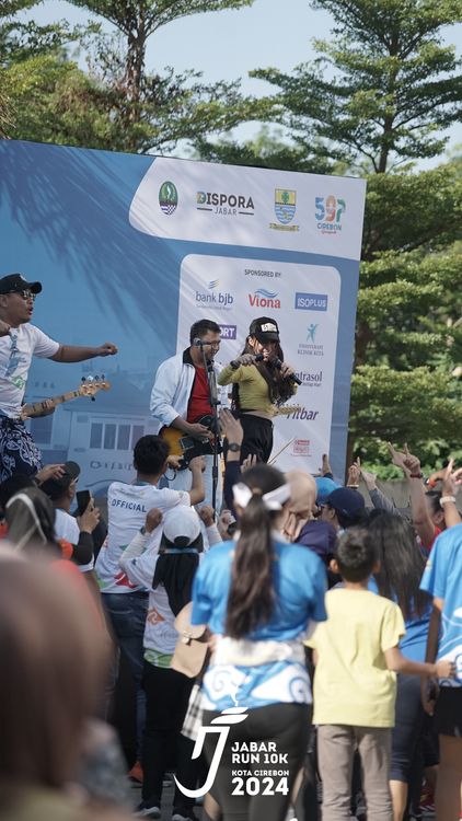 Race photo from Jabar Run 10K 2024